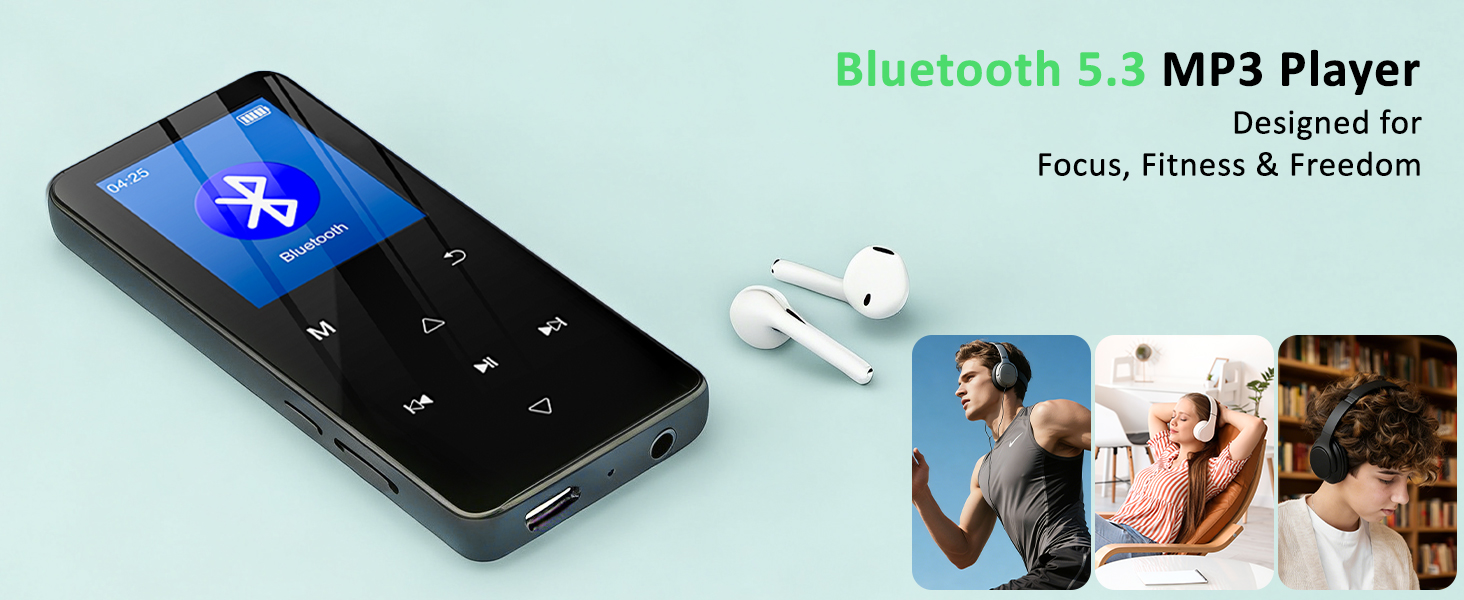 MP3 player with bluetooth