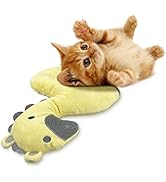 Andiker Cute Pillow for Cats Head to Lay on, Ultra Soft Pet Pillows for Cat Pet Toy, Fluffy Cat P...