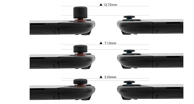 QUANTUM Pro Ergonomic Thumbstick Grips for Nintendo Switch 2