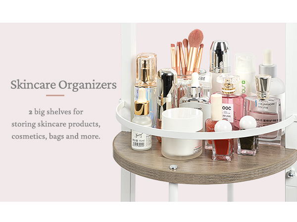 skincare organizers