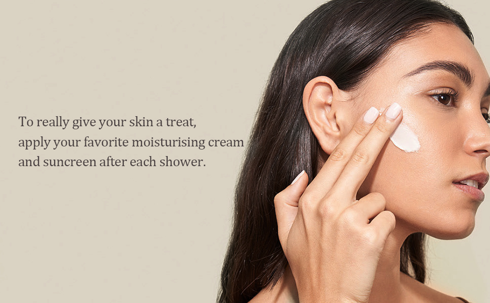 Use soap in conjunction with your favourite moisturising cream and suncreen.