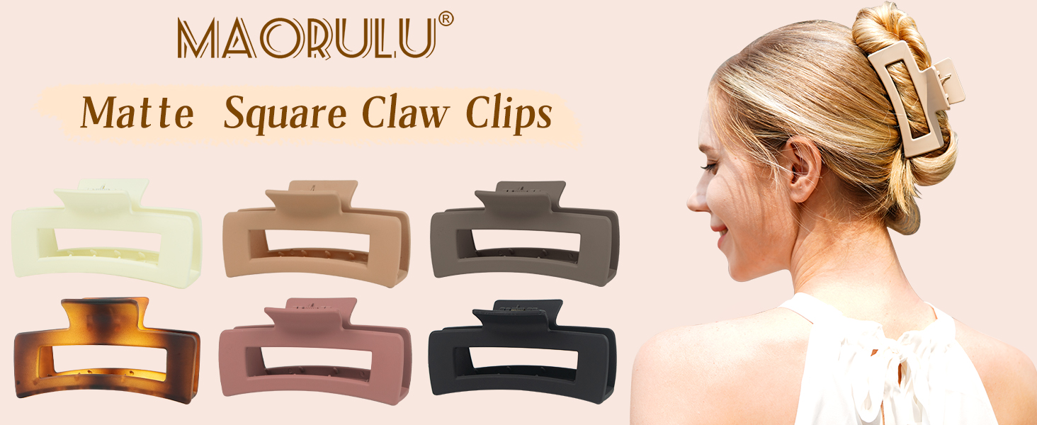 large hair clips for thick hair