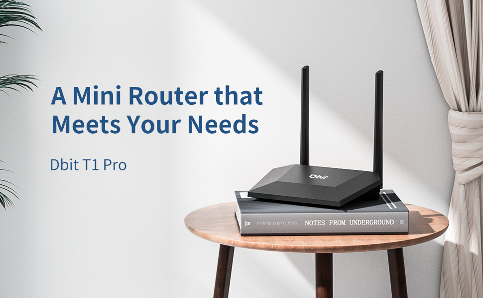 Dbit T1 Pro N300 300Mbps WiFi Router