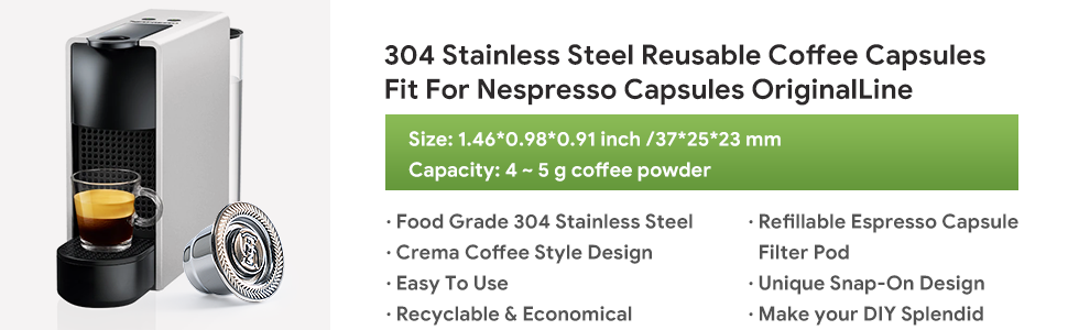 reusable pods for n espresso