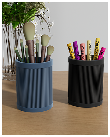 silicone pen holder