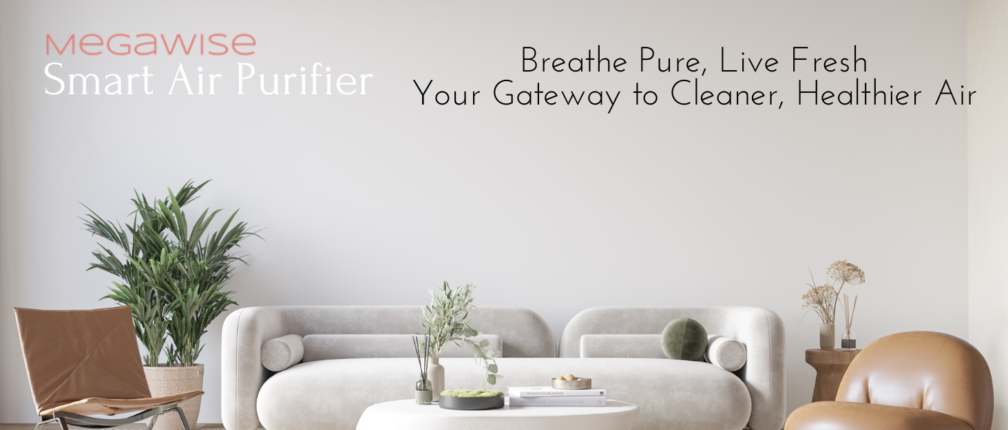 Air Purifier, HEPA Filter, Indoor Air Quality, Odor Removal, Portable, Easy to Use, Energy Efficient