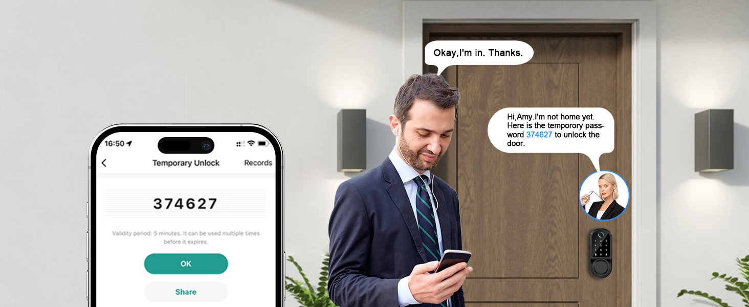 Fingerprint Deadbolt