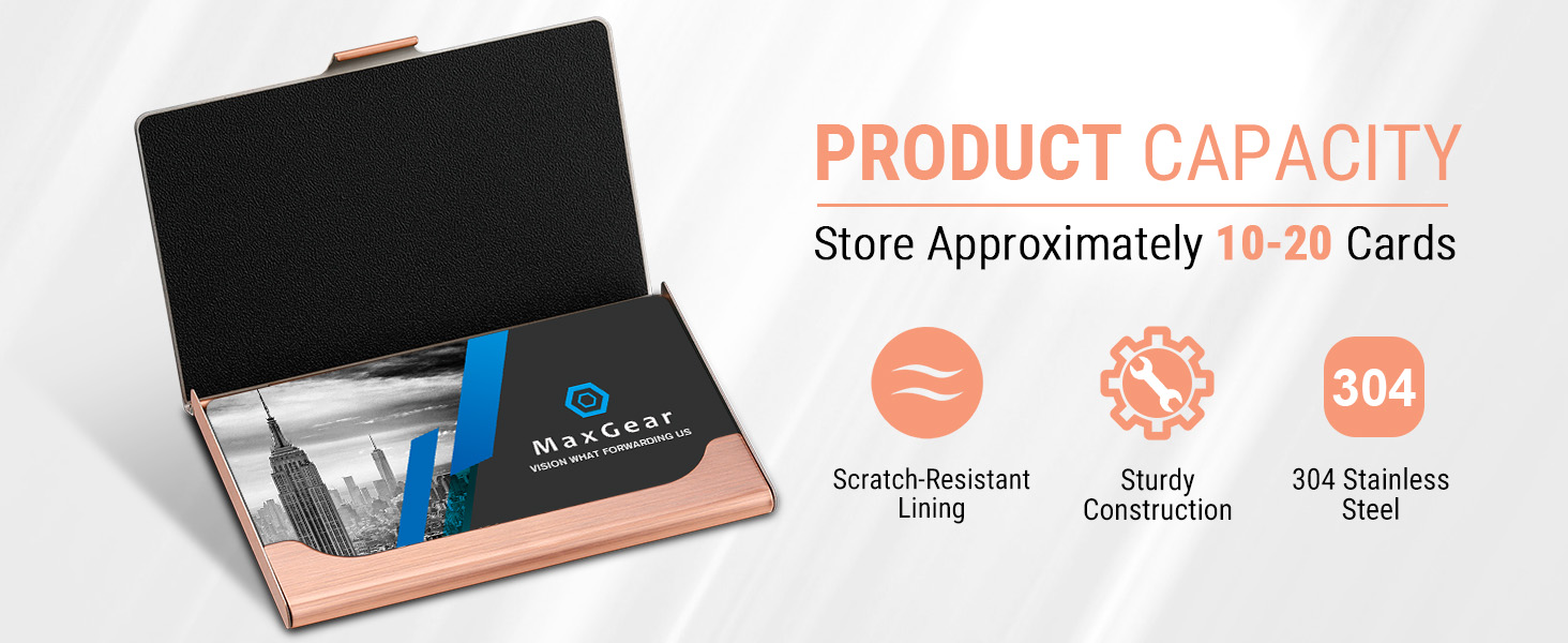 Metal Business Card Holder