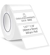 Rongta Label Tape for R22, Standard Laminated Thermal Label Tape Replacement, Waterproof, Oil-Pro...