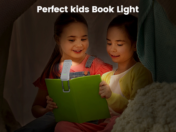 kid reading light