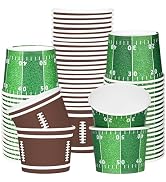 Gatherfun Football Party Supplies Kit for 50 Guests - Football Snack Cups - for Football Birthday...