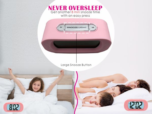 battery alarm clock