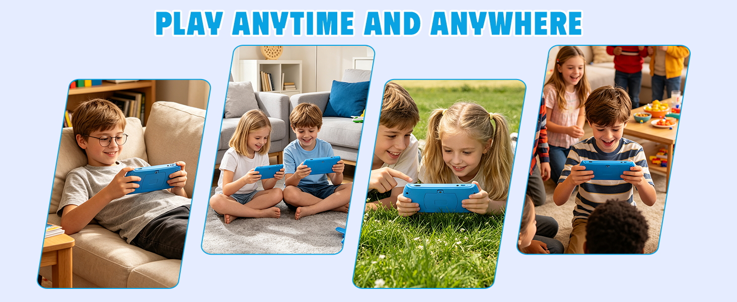 Play video games anytime and anywhere