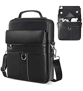 13 Inch Laptop Leather Sleeve for 2025-2022 MacBook Air 13 M4 M3 M2 A3240 A3113 A2681, Protective...