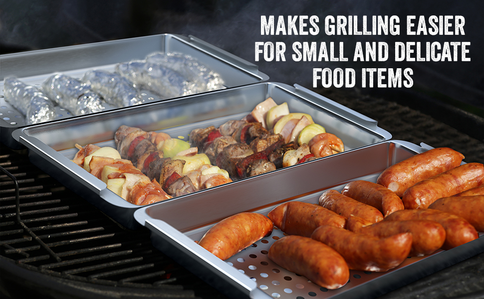 vegetable grill basket with handle, veggie grill basket, grill basket for fish, grilling baskets