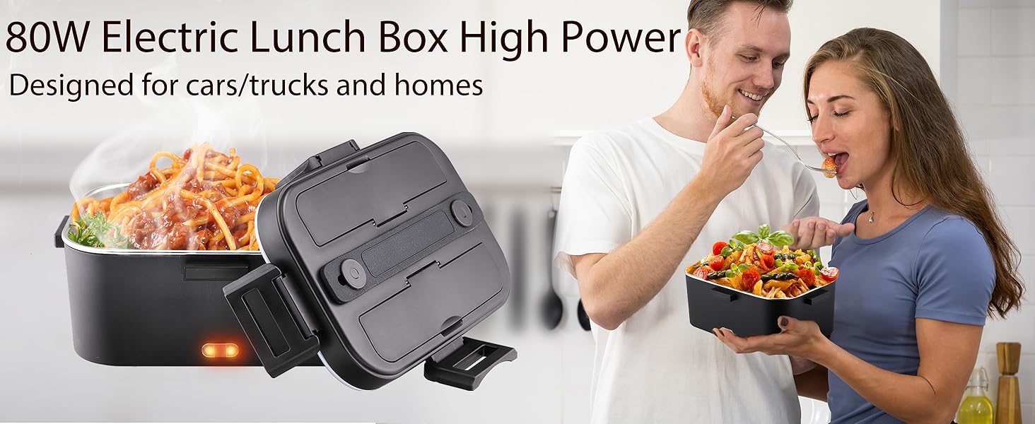 Electric lunch box 80W