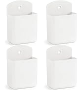 SIBRANT 4 Pcs Remote Control Holde Wall Mount, TV Controller Holder, Self Adhesive Remote Holder,...