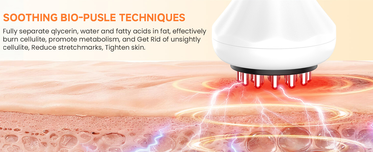 Lymphatic Drainage Massager and Anti Cellulite Massage Tool
