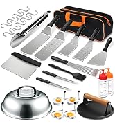 Griddle Accessories Set of 30, Flat Top Grill Accessories Set for Blackstone and Camp Chef, Grill...