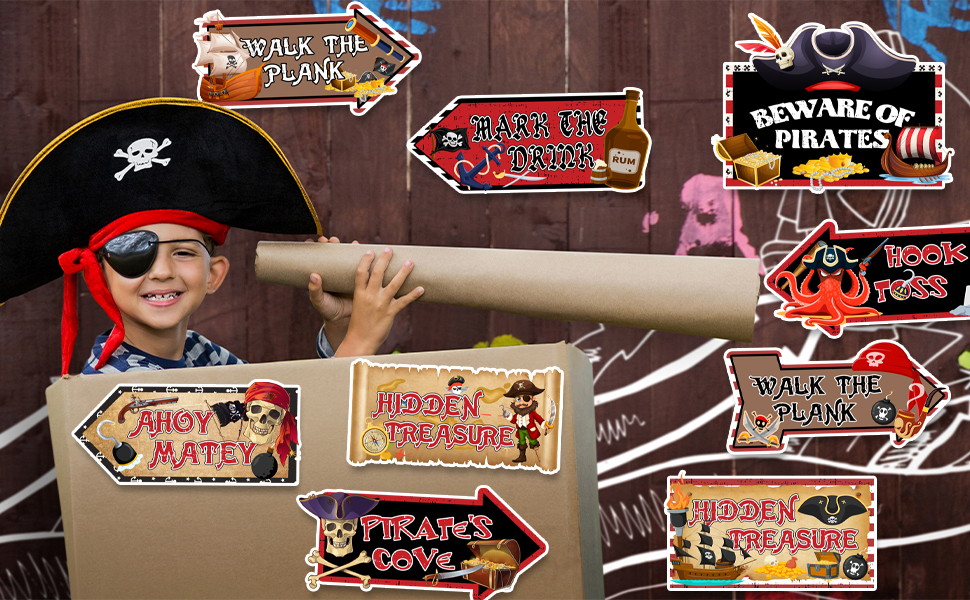 pirate party banners