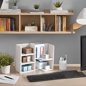 desk bookshelf