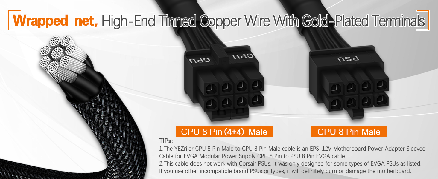 EPS-12V Motherboard Power Adapter