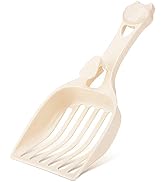 Depets Cat Litter Scoop, Litter Scoop with Wide Slats, Kitty Litter Scooper for Pine Pellets, Dur...