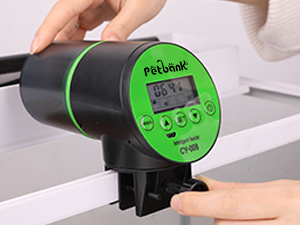 automatic fish feeder for aquarium