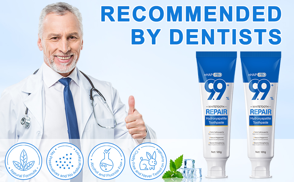 Hydroxyapatite Toothpaste