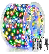 BrightChristmas 600 LED 196 FT Christmas Lights, Waterproof Outdoor String Lights with Remote and...