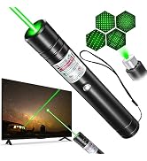 MIPREZT Rechargeable Green Laser Pointer high Power, Long Range Laser Beam Pen, TV LED LCD Screen...