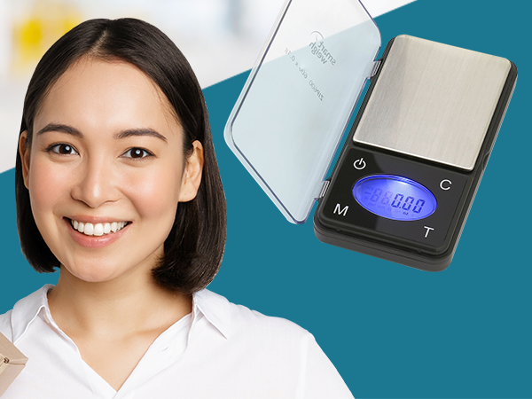lady smart weigh ultra slim pocket scale