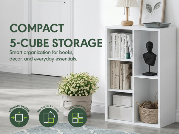 compact 5 cube storage