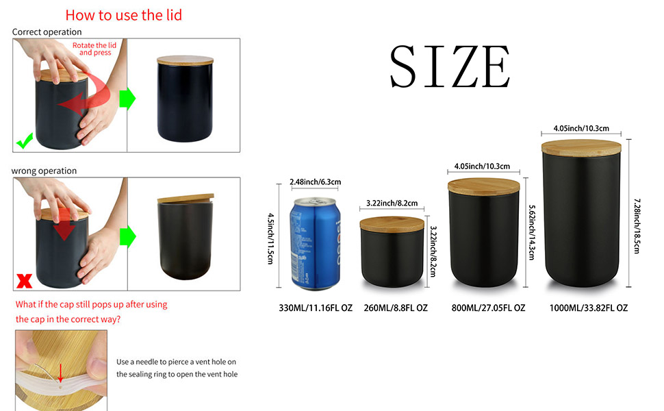 Food Storage Jar