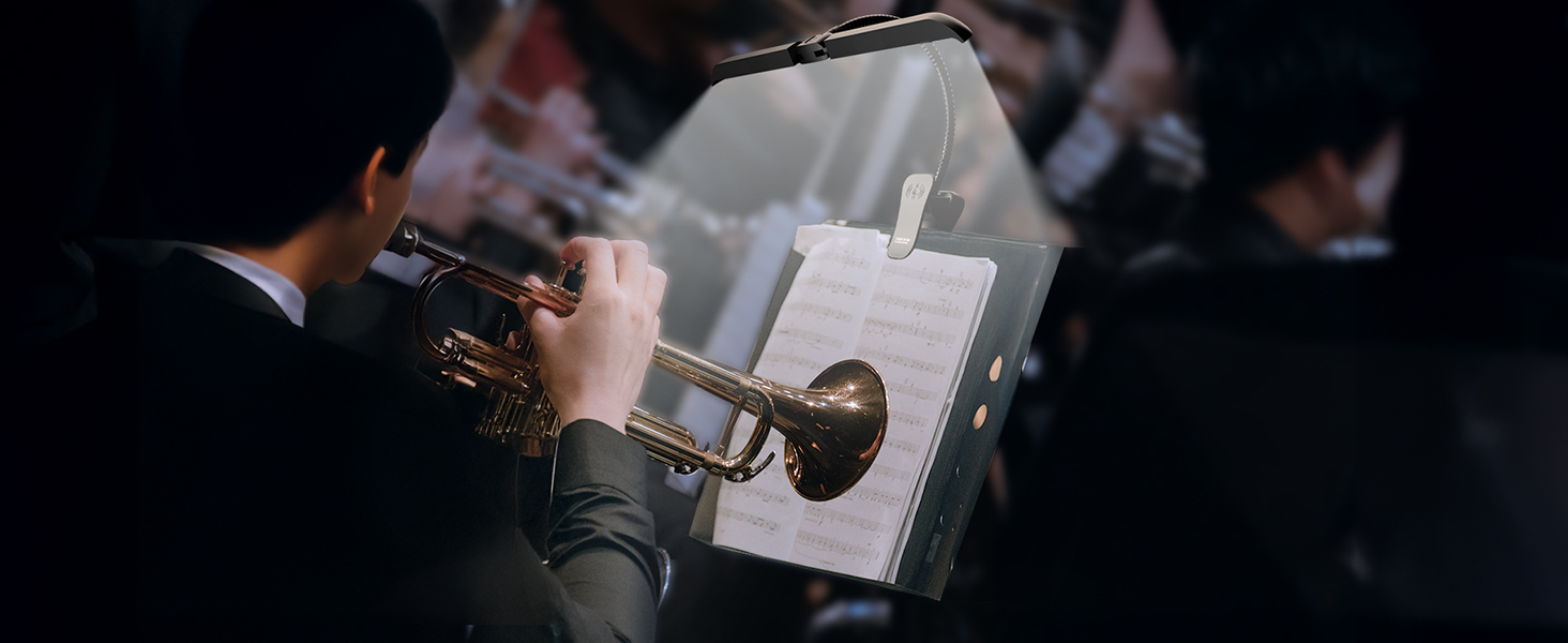music stand light
