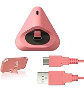 ECHZOVE Charging Dock for Nintendo Switch Lite,Charging Stand Station for Nintendo Switch with Ty...