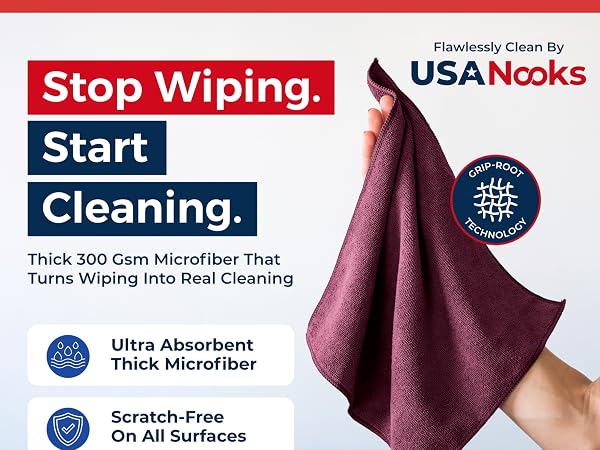 Stop Wiping. Start Cleaning.