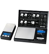 GRAM PRES Digital Pocket Gram Scales 1000g X 0.1g and 200g X 0.01g Accuracy Set,Micro Mini High P...