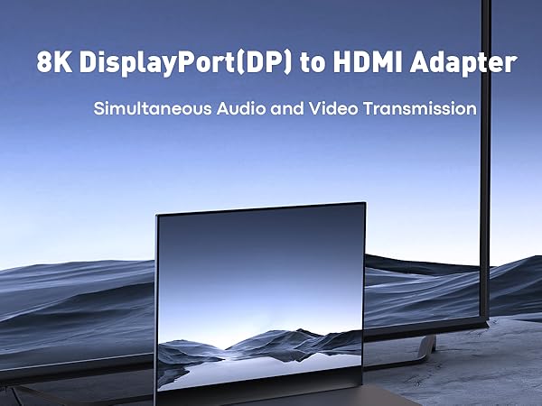 DISPLAYPORT TO HDMI