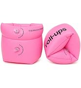 Arm Floaties for Kids & Adults, Inflatable Roll-On Swim Arm Bands, Pool Floaties for Kids 3-5, 6-...