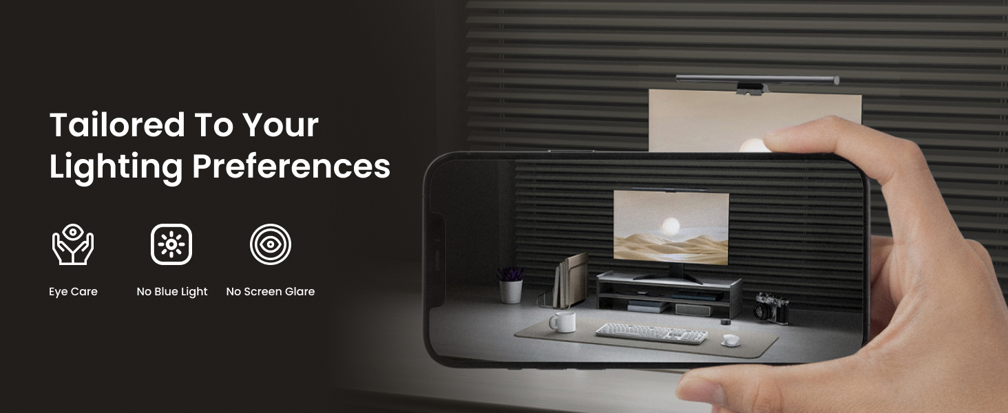 monitor lamp bar curved