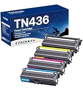 WEAREC TN436 Toner Cartridge Replacement Compatible for Brother TN 436 TN-436 TN433 TN431 for Bro...