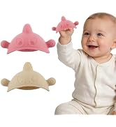 Chuya Baby Teether 0-6 6-12 Months, Soft Silicone Mitten Teether for Infants, Teething Relief for...