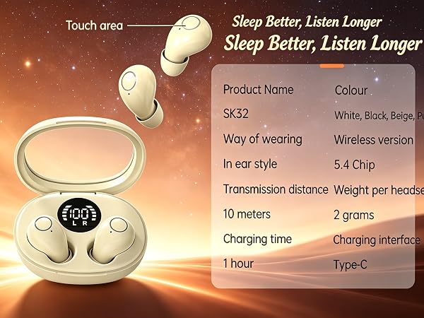 Invisible Sleep Wireless Bluetooth
