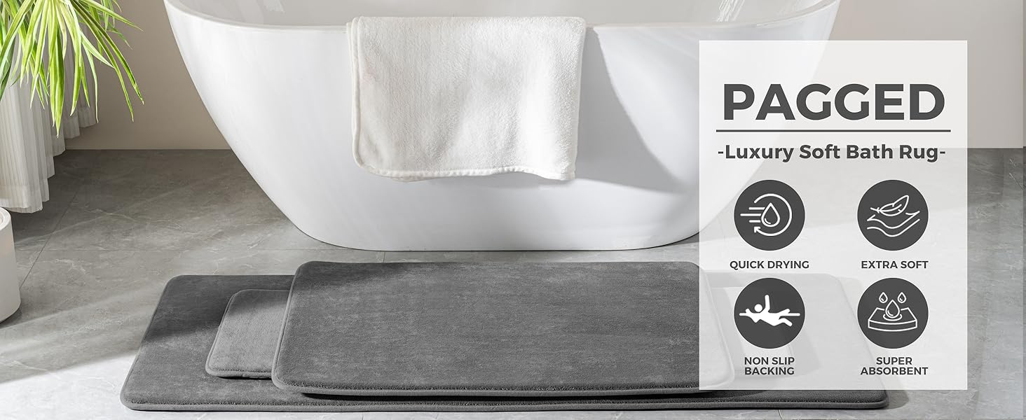 grey bathroom rugs