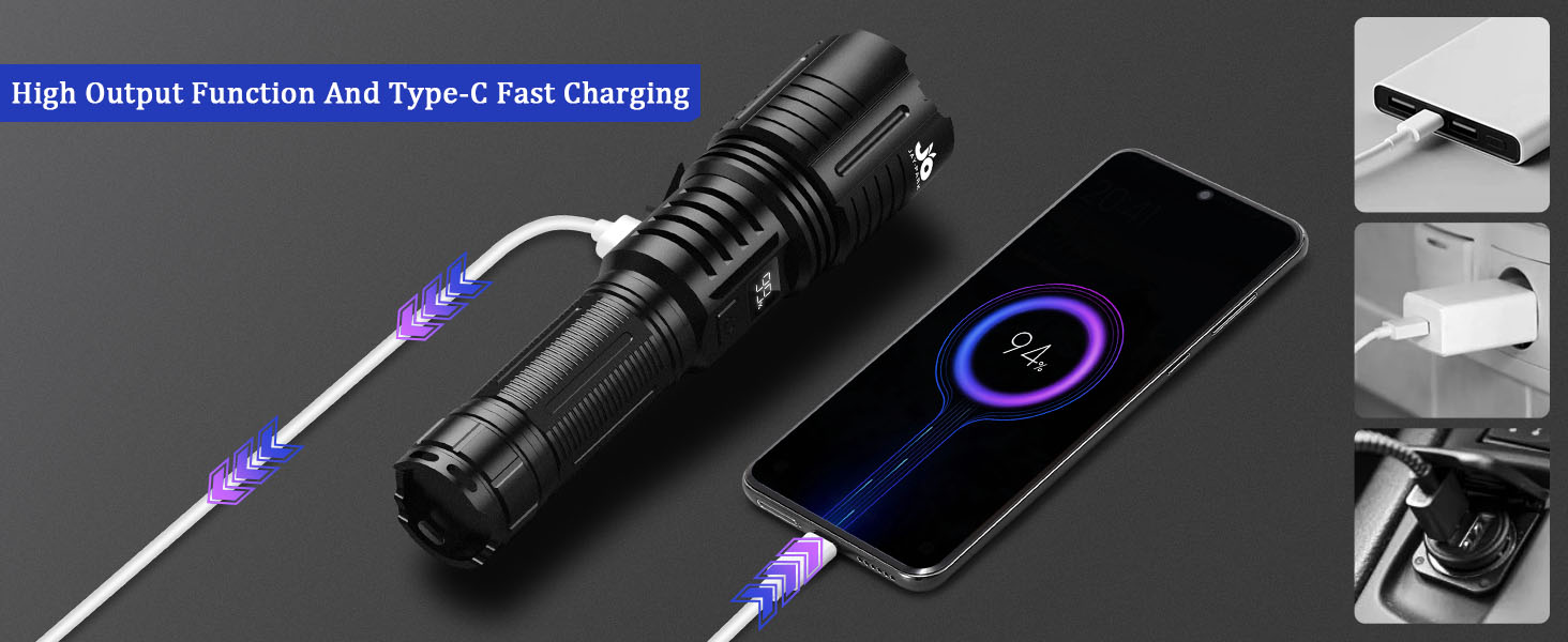 rechargeable flashlight