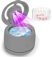Ultrasonic Cleaner with Strainer Basket - Ultrasonic Retainer Cleaner Machine, Mouth Guard Cleane...