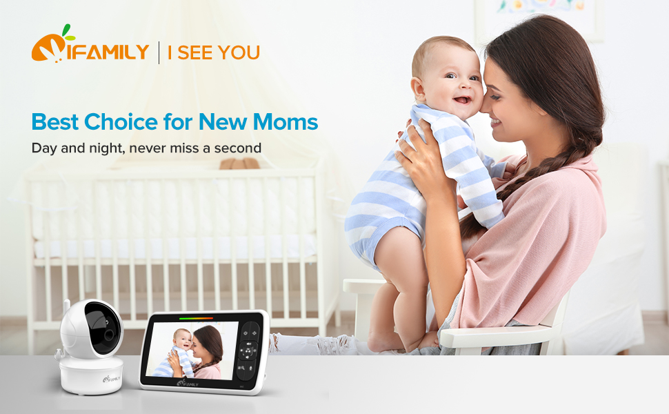 baby monitor with camera and audio