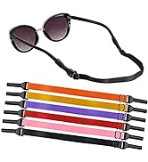 SMARTTOP Adjustable Glasses Strap-6 Pack No Tail Eyeglass Straps Eyewear Retainer Sport Unisex Su...