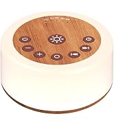 ColourNoise Sound Machine White Noise Machine 12 Colors Night Lights Brown Noise Machine with 30 ...